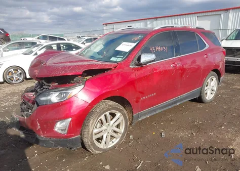 2018 Chevrolet Equinox Premier из США, поврежденный, VIN 2GNAXWEX3J6201545